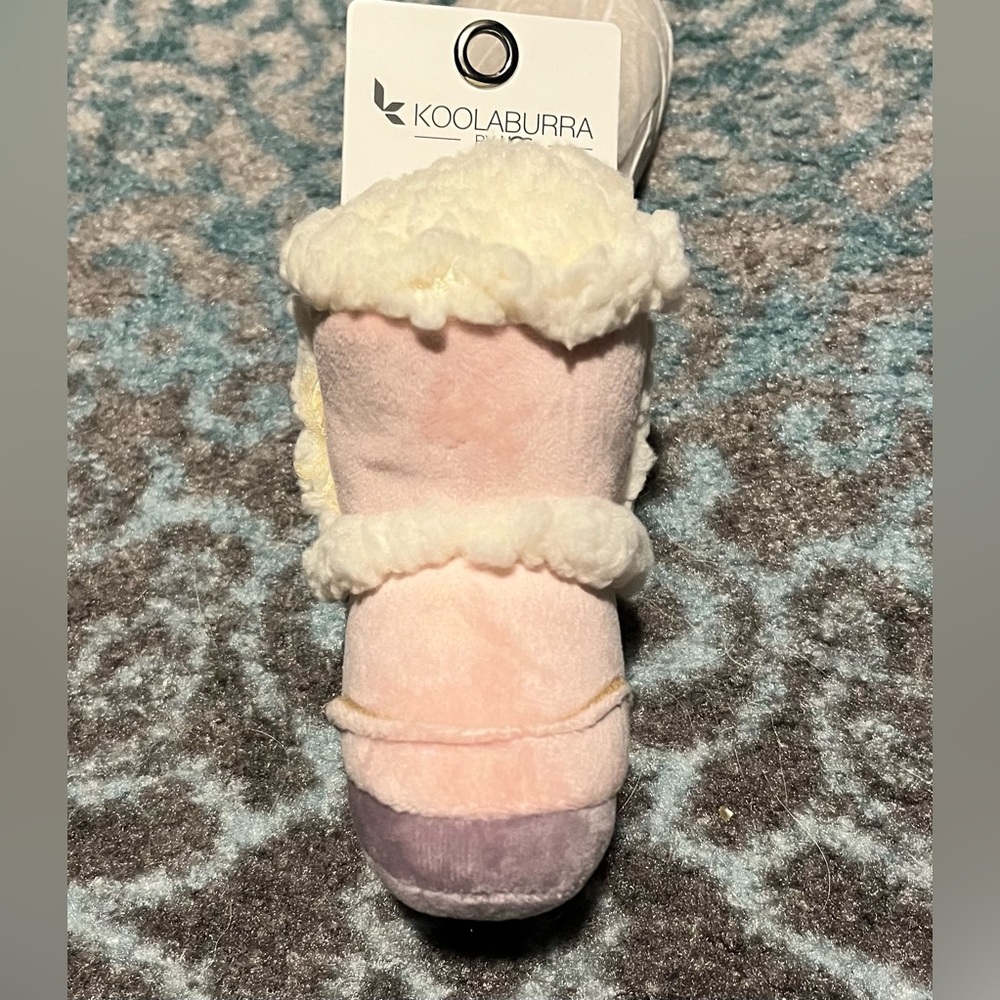🩷 Koolaburra by Ugg, Plush Boot Toy Snuggle Up Toy!